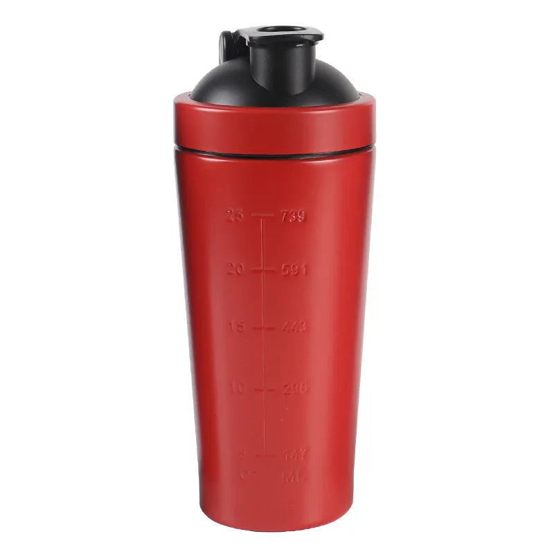 Premium Protein Shaker Cup with Metal Stainless Steel Ball for Protein Shakes and Pre-Workout Drinks 24 Oz / 700 Ml