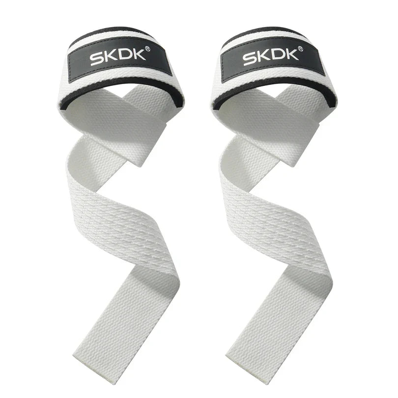 Weightlifting Straps Dropshipping 1 Pair Lifting Wrist Anti-Slip Silicone Strength Training Strap Hand Grips Wrist Support