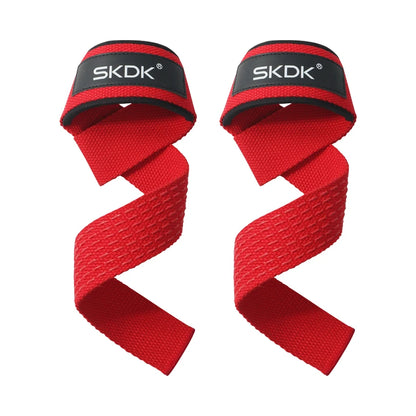 Weightlifting Straps Dropshipping 1 Pair Lifting Wrist Anti-Slip Silicone Strength Training Strap Hand Grips Wrist Support